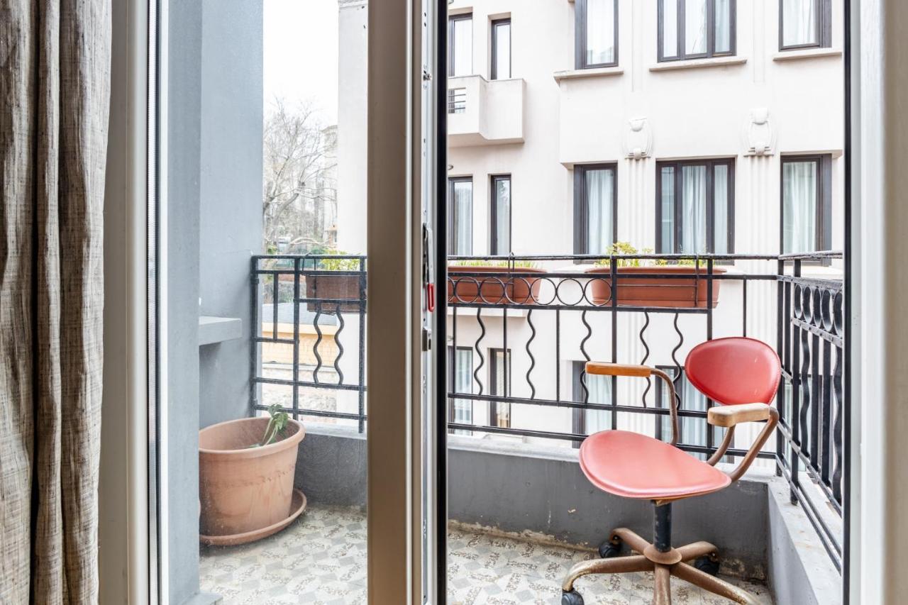 Apartament Flat With Balcony And Bosphorus View In Beyoglu Stambuł Zewnętrze zdjęcie